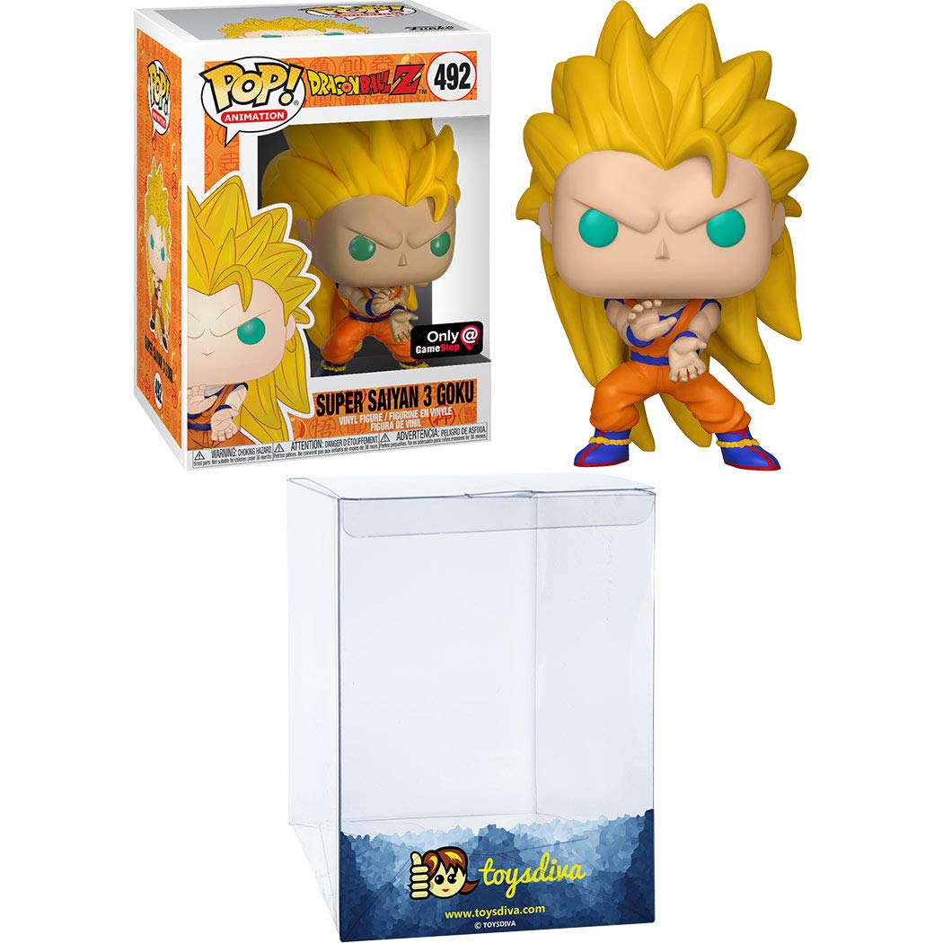 Pop Animation Dragon Ball Z - Super Saiyan 3 Goku Pop! Vinyl Figure #492