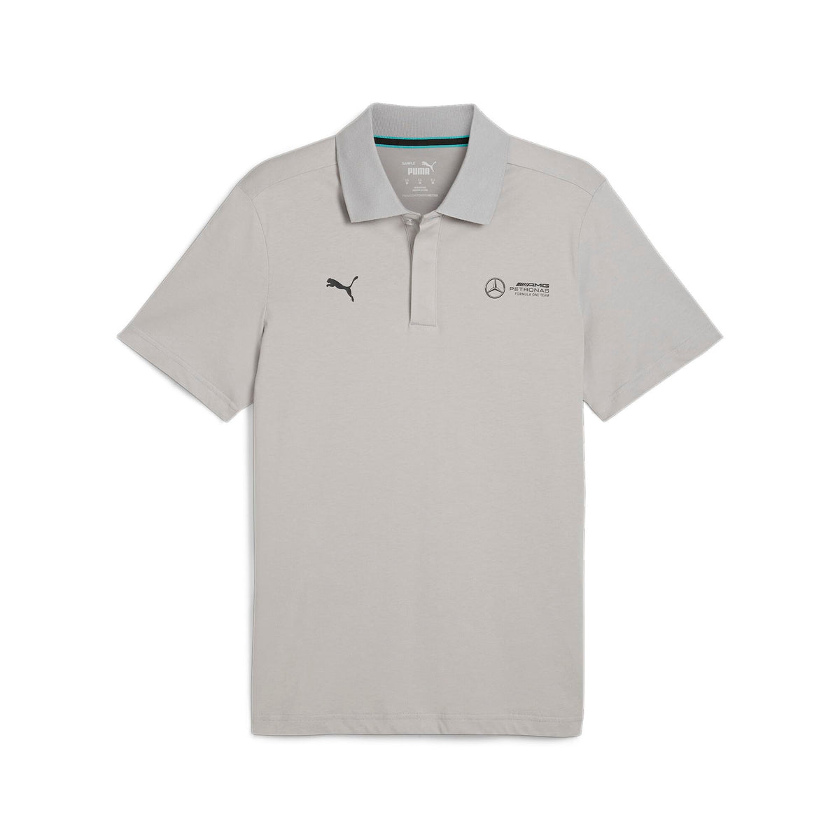 PUMA Men's Mercedes AMG Pertronas Essentials Polo, Team Silver