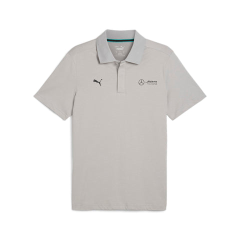 PUMA Men's Mercedes AMG Pertronas Essentials Polo, Team Silver