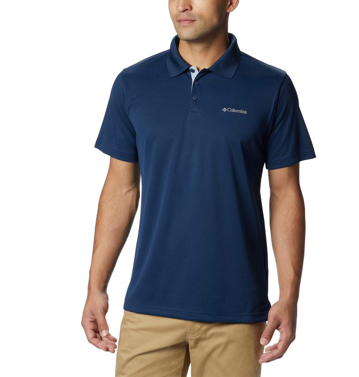 Columbia Men's Utilizer Polo, Collegiate Navy, Large