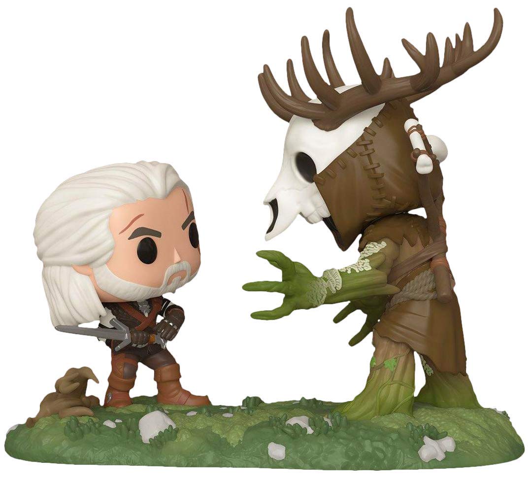 Funko Pop! The Witcher III Wild Hunt Geralt Vs Leshen Insider Club Exclusive Game Moment