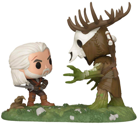 Funko Pop! The Witcher III Wild Hunt Geralt Vs Leshen Insider Club Exclusive Game Moment