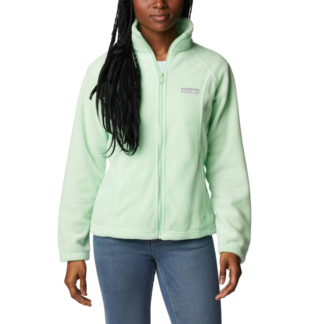 Columbia Women's Benton Springs Full Zip, Key West, Medium