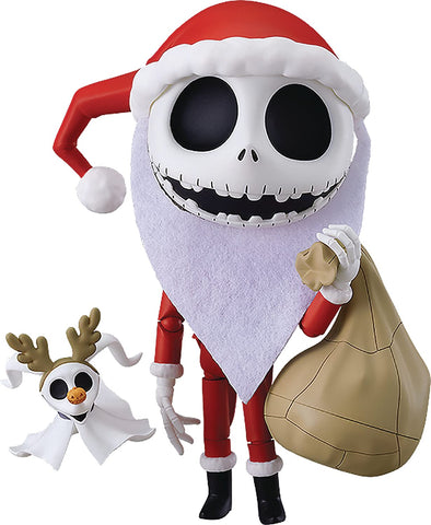 Good Smile The Nightmare Before Christmas: Jack Skellington (Sandy Claws Version) Nendoroid Action Figure
