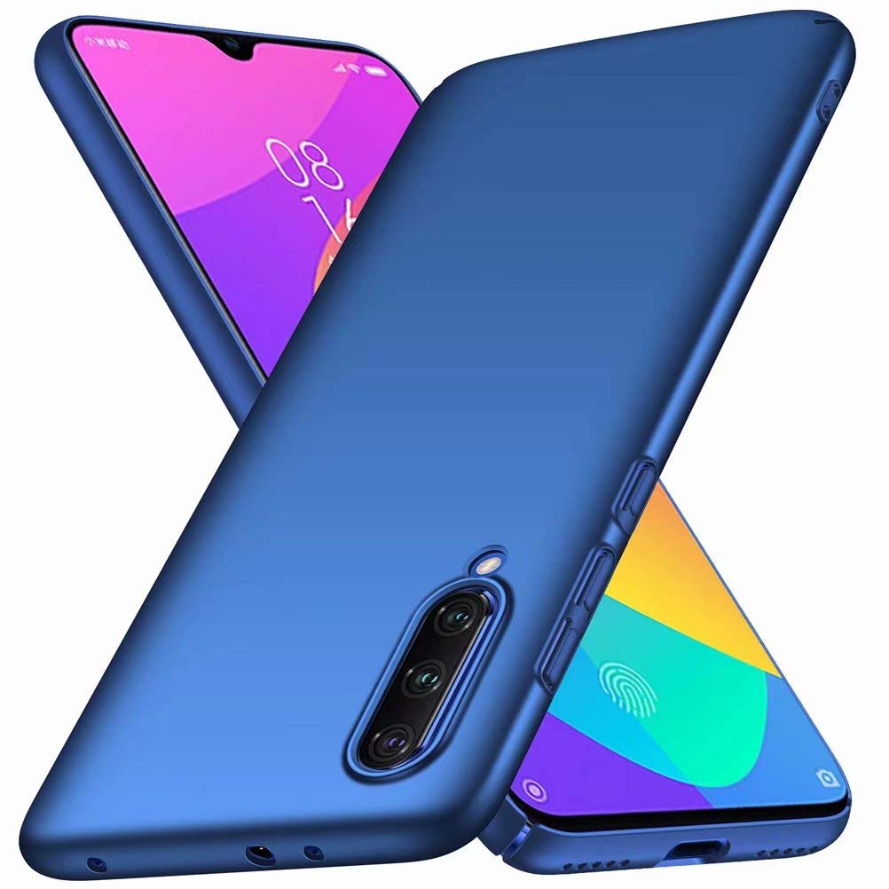 Wuzixi Case for Samsung Galaxy A70. Resilient Shock Absorption and Ultra Thin Design Cover, Rubberized Hard PC Back Case, Case Cover for Samsung Galaxy A70.Blue