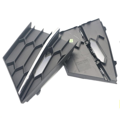 Car Front Fog Light Cover for Skoda Superb 2016 2017 2018,Front Bumper Fog Light Cover Grilles Car accessories,C-1 Pair