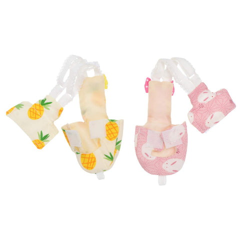POPETPOP 2Pcs Bird Diaper Parrot Flight Suit Bird Parrot Nappy Pant Pilot Clothing for Parakeet (Random Style)