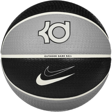 Nike Playground 8P 2.0 Kevin Durant Size 7 Men's Basketball Ball, Black Grey