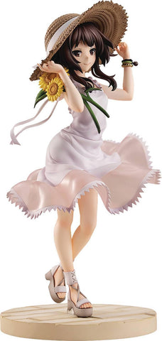 Kadokawa KonoSuba: Legend of Crimson: Megumin (Sunflower One-Piece Dress Version) PVC Figure, Multicolor