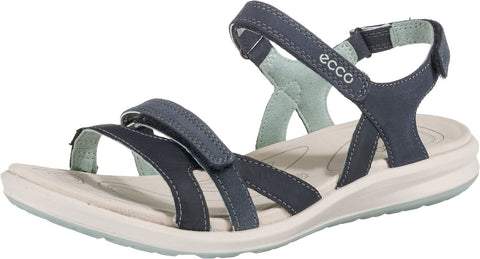 ECCO Womens Cruiseii' Ankle Strap Sandals, Marine Ice Flower 54668, 7.5 UK