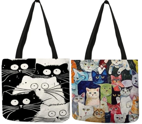Rayson 2 Pack Canvas Tote Bag Unisex Large Capacity Handbags Shopping Shoulder Bag for Work School Travel Daily Use