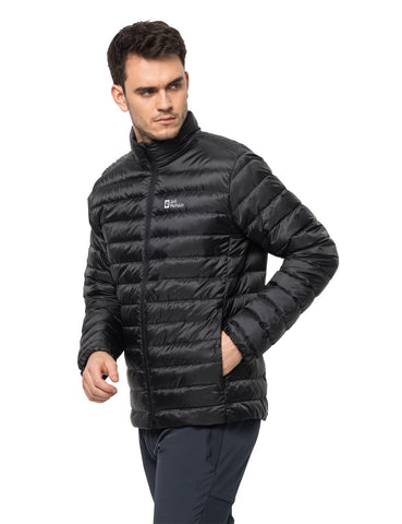 Jack Wolfskin Men's Pack & Go Jacket, Black, S