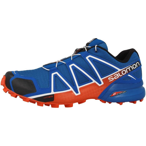 SALOMON men's Sneaker, Blue Yonder Black Lava Orange, 8.5 AU