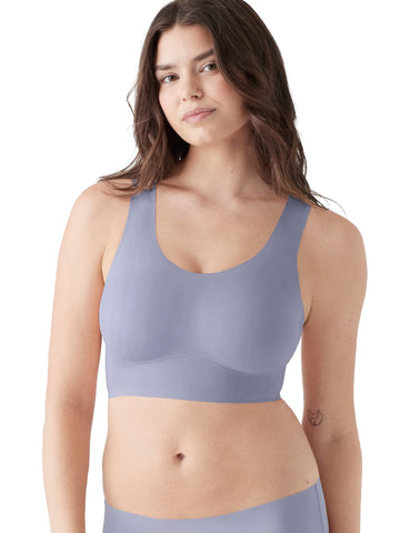 True & Co Women's True Body Lift Scoop Neck Bra, Blue Granite, (Small) 32-34A/D