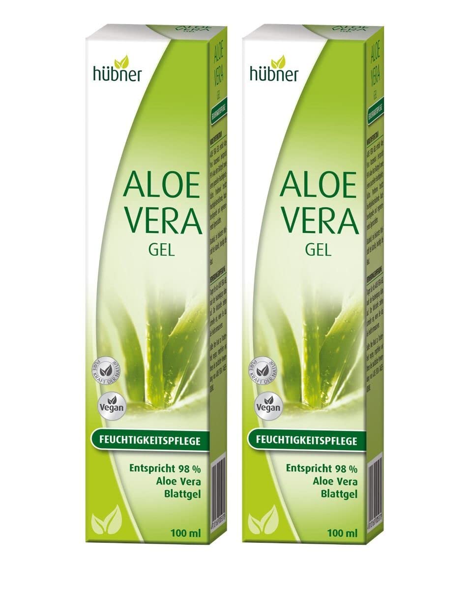 HÃ¼bner Aloe Vera Gel Body Gel - Double Pack (2 x 50 ml)
