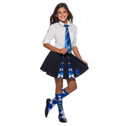 Rubies Official Harry Potter Ravenclaw Deluxe Tie, Costume Accessory Adults/Childs One Size Age 6 Years Halloween
