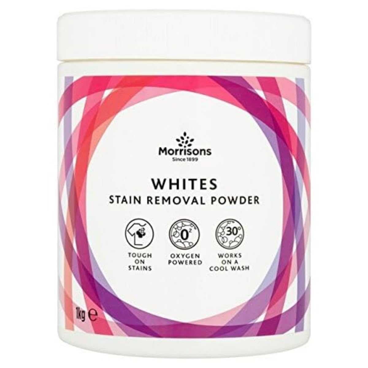 Morrisons Whites Stain Removal Powder, 1kg