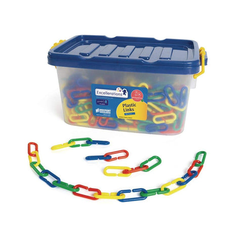 Excellerations Plastic Links 500 Pieces Interactive Toy for Kids (Item # Chains)
