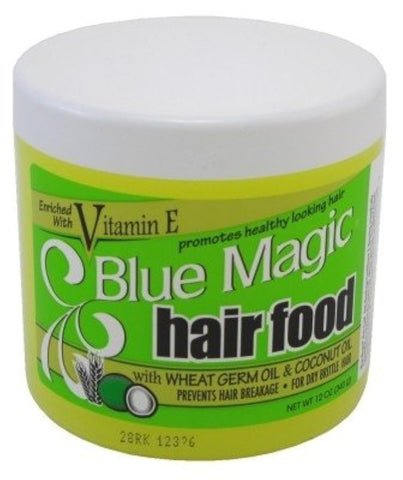 Blue Magic Hair Food with Vitamin-E (Dry/Brittle) 12 Ounce (Pack of 6)