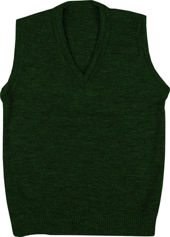 DON Last Man Stands Mens Kids Plain V Neck Sweater Bottle Green Adult Large