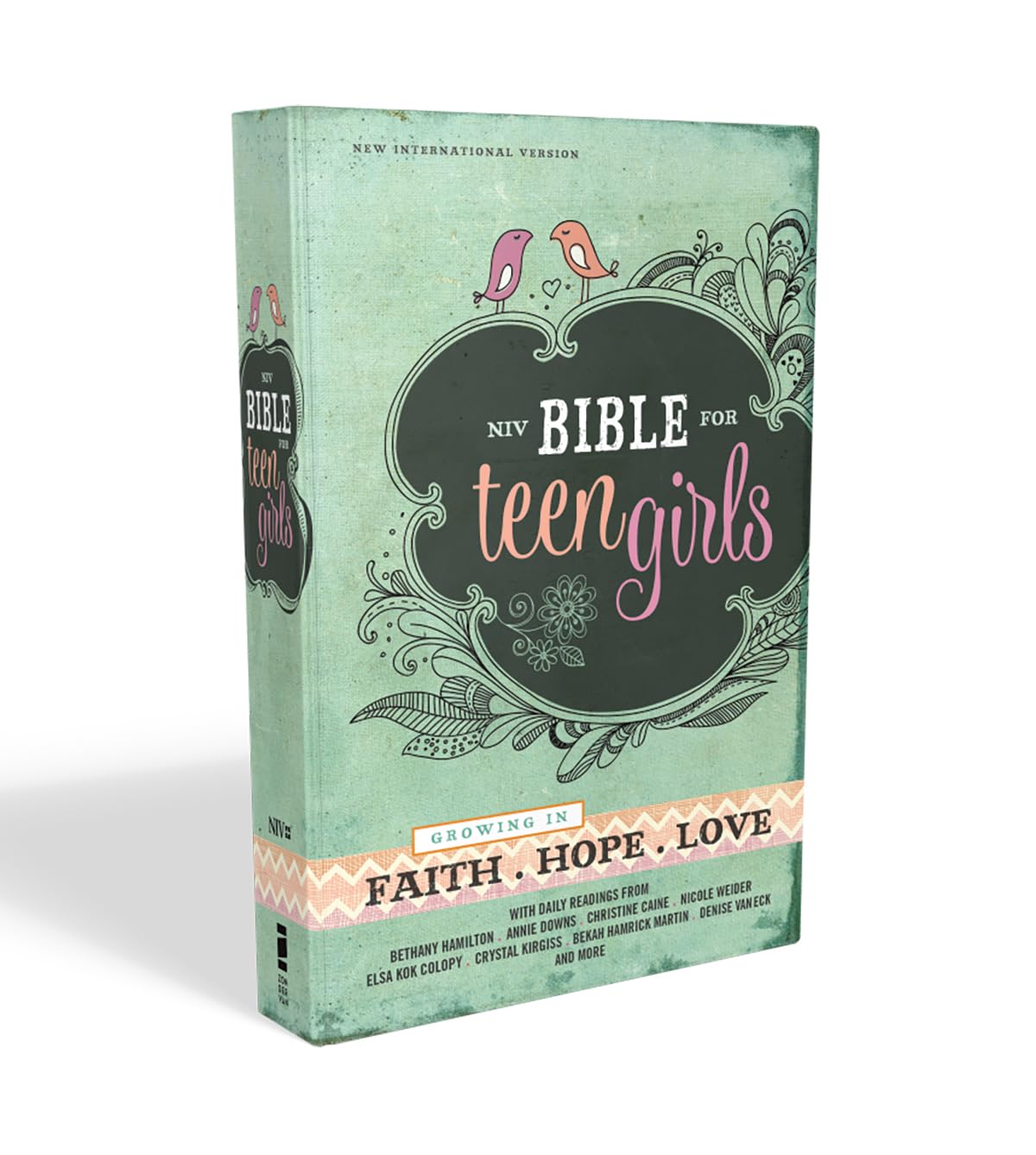 NIV, Bible for Teen Girls, Hardcover: Growing in Faith, Hope, and Love