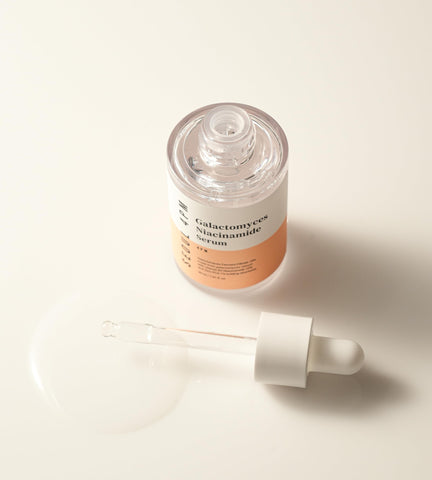 4PM Galactomyces Niacinamide Serum 30ml (1oz), for Glass Skin, Face Brightening Serum, Niacinamide 10% Zinc 1%, Korean Skincare, Made by SEOUL4PM