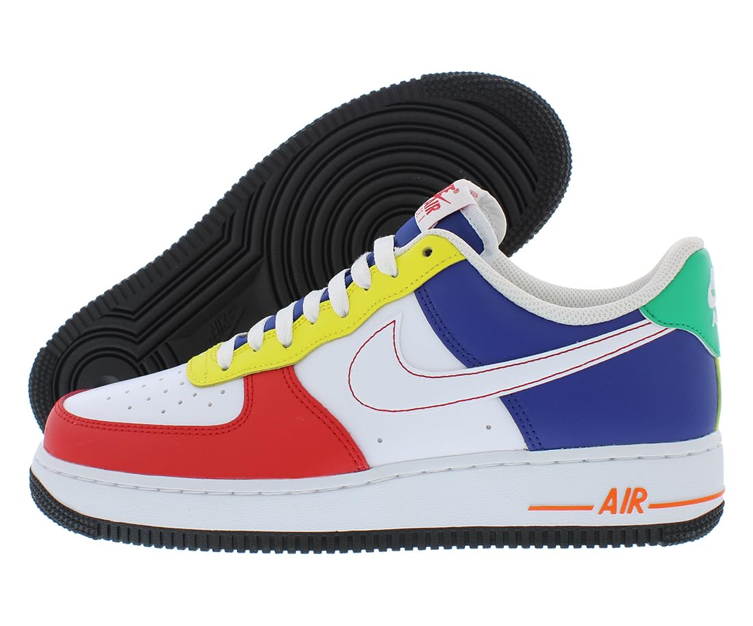 Nike Air Force 1 '07 LV8 University Red/White Rubix Cube Mens Size 12