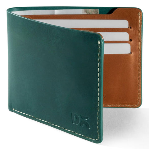 DailyObjects UrbanGentleman Leather Bifold Wallet for Men | Vegan Leather | Holds up to 8 Credit/Debit/ATM Cards | Slim & Easy to Fit | Handcrafted Money Purse