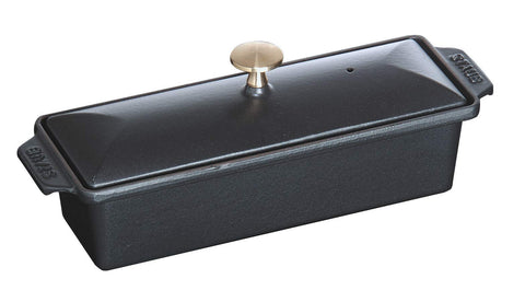STAUB Cast Iron Terrine, Black, 30 cm x 11 cm