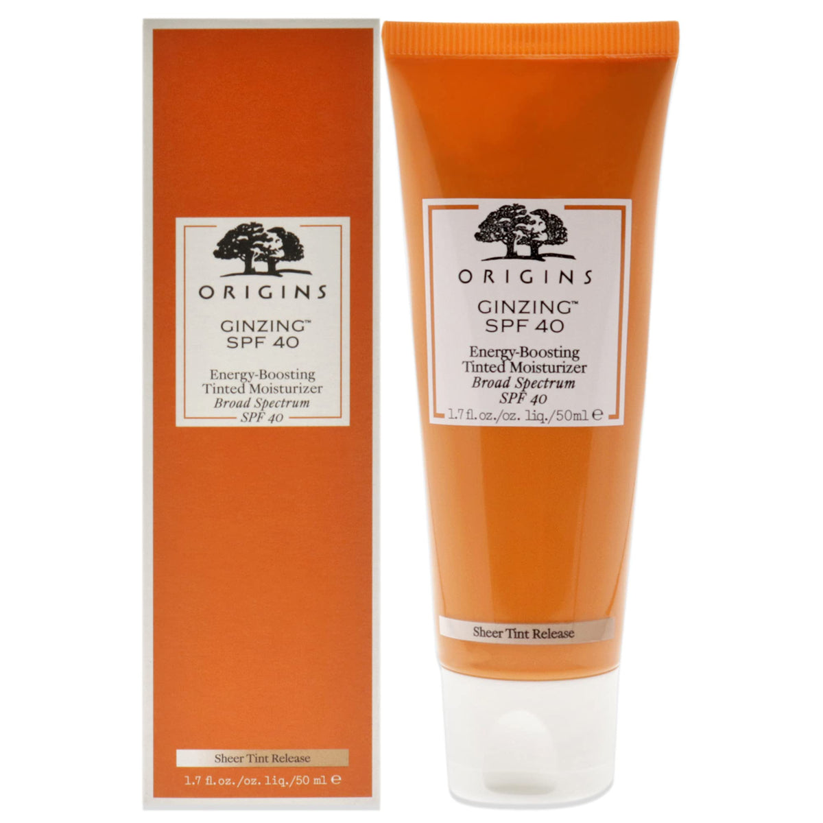 ORIGINS GINZINGâ„¢ ENERGY-BOOSTING TINTED MOISTURISER SPF40 50ML
