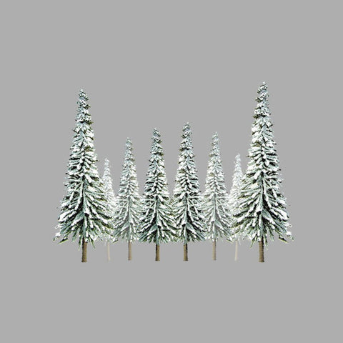 JTT Scenery Products - Super Scenic Tree, Snow Pine 2-4" (36)