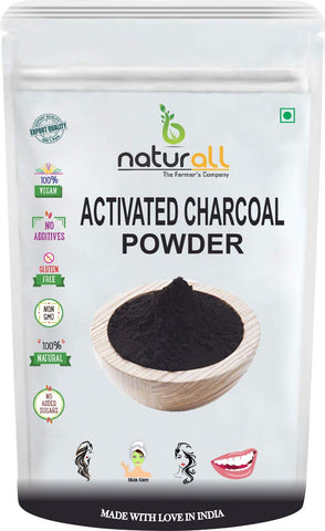 B Naturall Activated Charcoal Powder For Face and Skin Care - 200 GM By B Naturall
