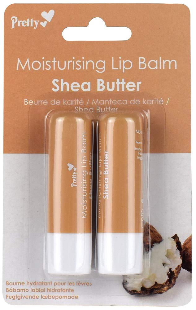 Pretty Healing Aloe Vera Lip Balm, Pack of 2