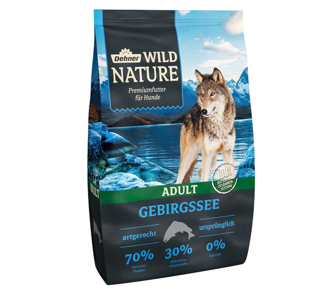 Dehner Wild Nature Adult Dry Dog Food Mountain Lake 4 kg