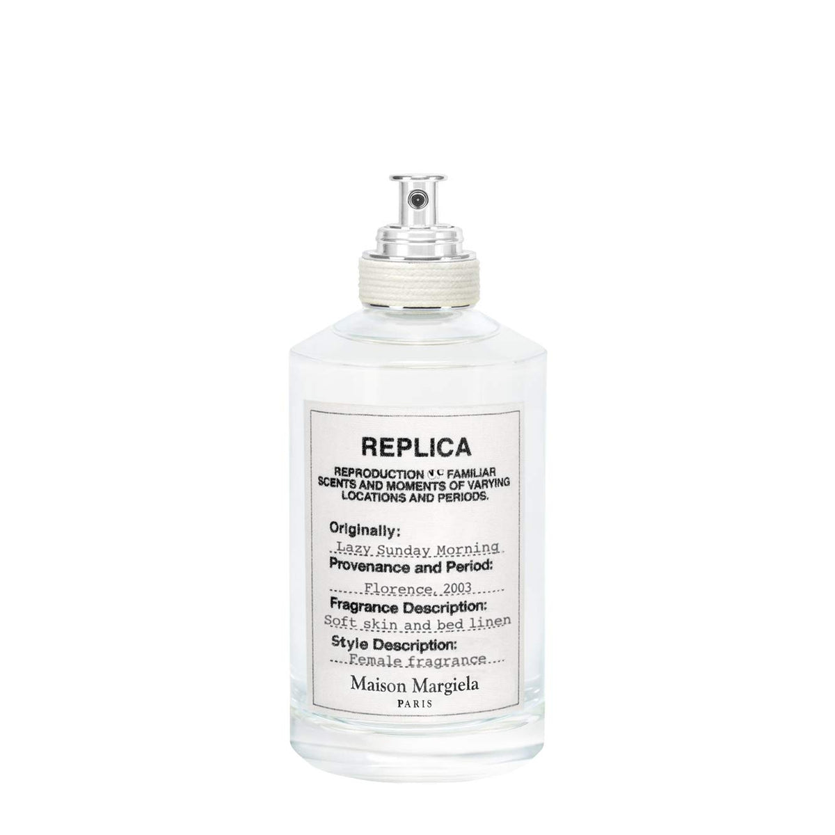 Maison Margiela ÃƒÆ’Ã‚Â¢ÃƒÂ¢Ã¢â‚¬Å¡Ã‚Â¬ÃƒÂ¢Ã¢â‚¬Å¾Ã‚Â¢REPLICAÃƒÆ’Ã‚Â¢ÃƒÂ¢Ã¢â‚¬Å¡Ã‚Â¬ÃƒÂ¢Ã¢â‚¬Å¾Ã‚Â¢ Lazy Sunday Morning 1 oz/ 30 mL