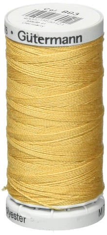 Gutermann Extra Strong Polyester Upholstery Thread, 100m/109 yd, Golden