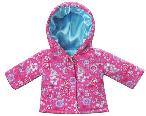 Sophia's Doll Winter Snow Outfit 4 Piece Set Complete with Fur Boots, Print Parka, Snow Pants and Polar Bear Hat for 18" Dolls