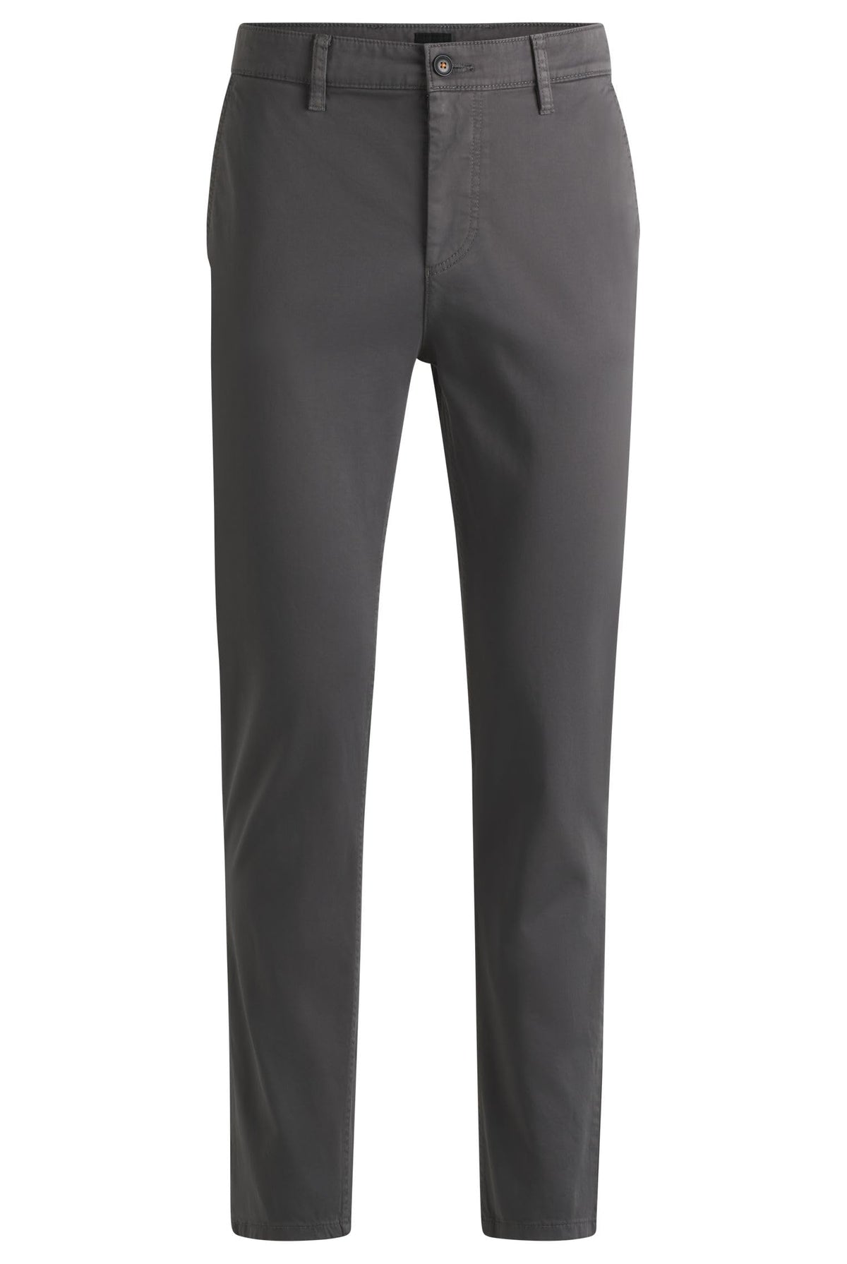 BOSS Mens Chino Tapered Tapered-fit Chinos in Stretch-Cotton Satin