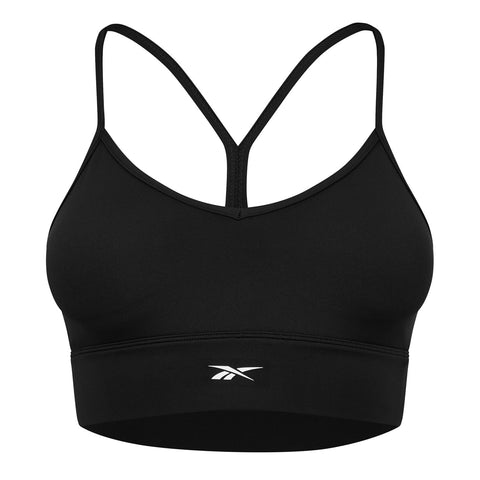 Reebok Women's Workout Ready Sports Bra, Night Black, M UK