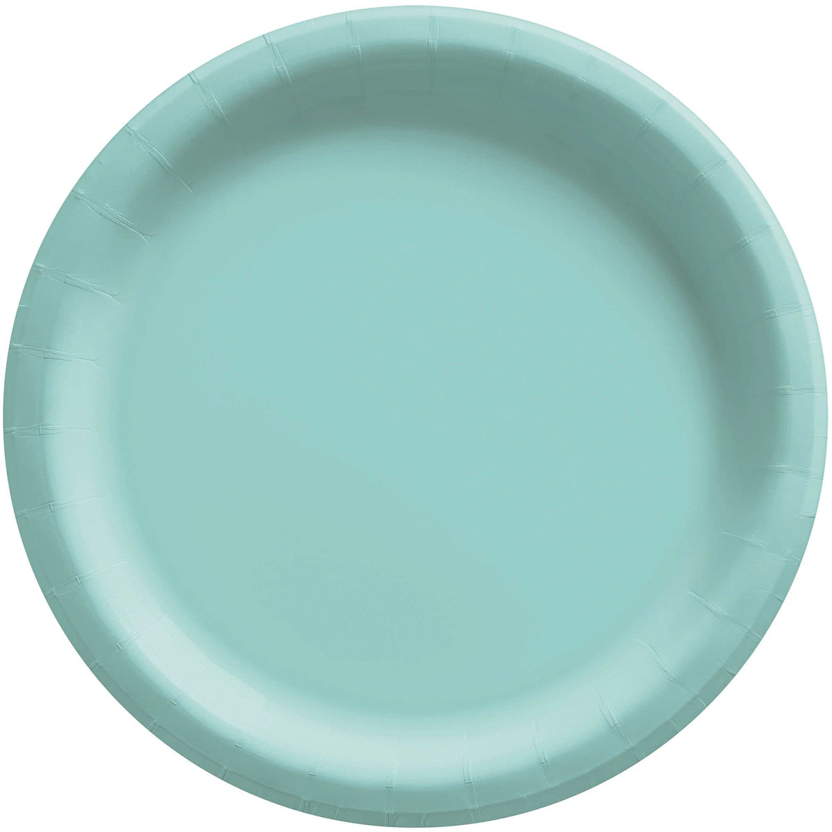 Robin's Egg Blue Round Paper Plates - 8.5" (Pack Of 20) - Perfect For Parties, Celebrations & Picnics