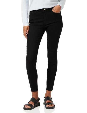 Only Blush Life Mid Skinny Ankle Raw Rea2343 M