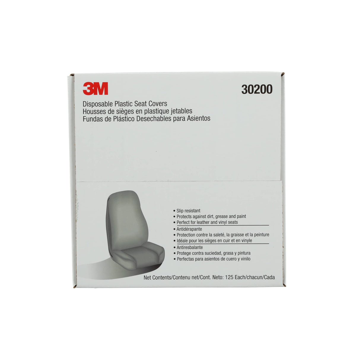 3M Marson 30200 Kwikee Disposable Plastic Seat Cover
