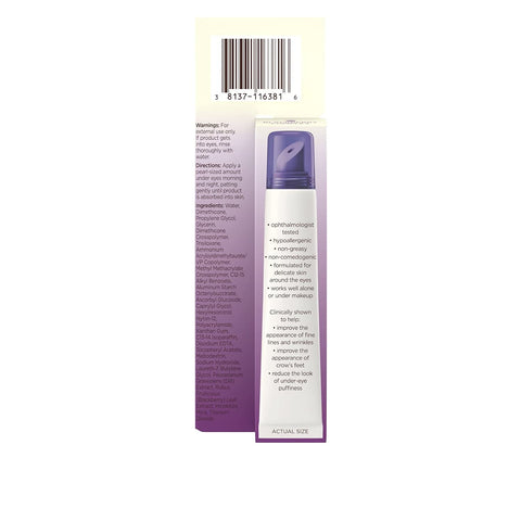 Aveeno Ageless Eye Cream Size .5z Aveeno Absolutely Ageless Eye Cream .5z