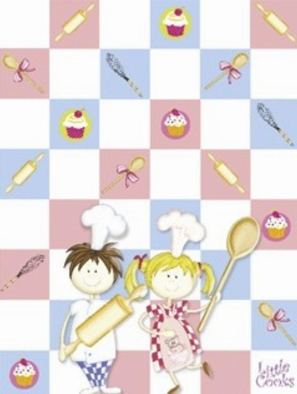 Amscan Little Cooks Plastic Tablecover 120cm x 180cm