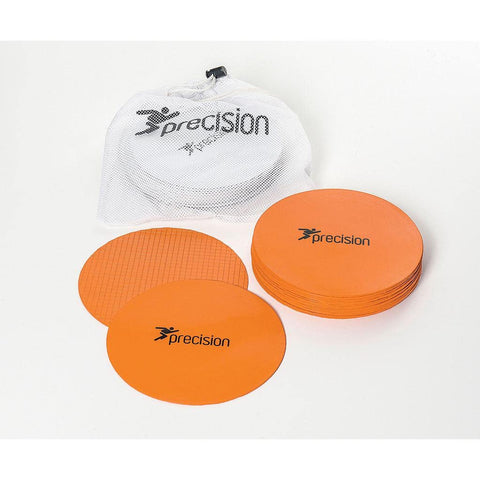Precision Large Round Rubber Marker Discs White (Set of 20), One Size, TR320W