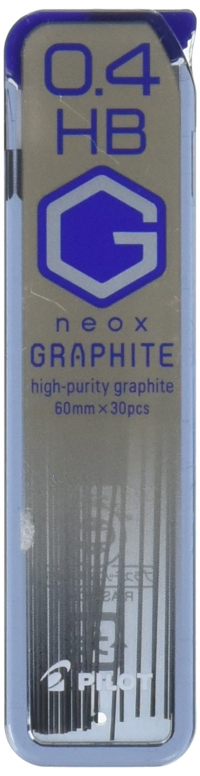 Pilot Mechanical Pencil Lead Neox Graphite 0.4mm, HB, 30 Leads (HRF4G-20-HB)