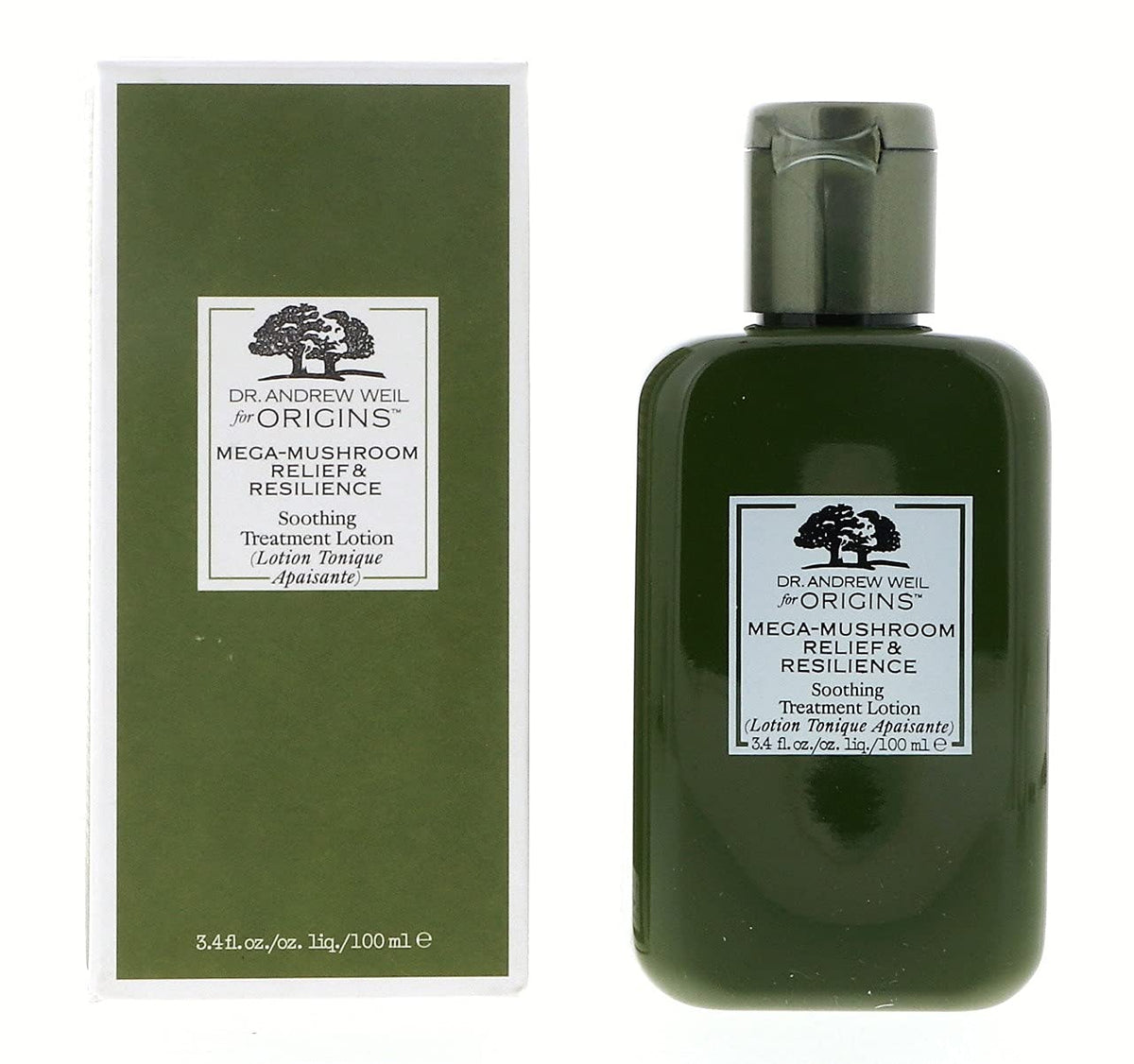 Origins Dr. Andrew Weil for Origins Mega-Mushroom Skin Relief Soothing Treatment Lotion 3.4 fl oz / 100ml Unboxed