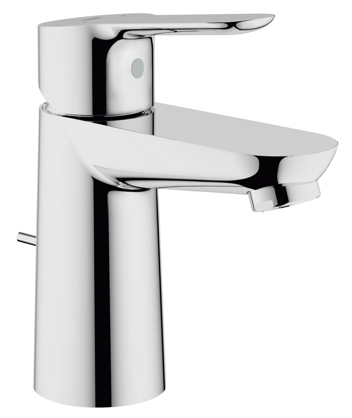 GROHE 23328000 | BauEdge Basin Mixer | S | Pop-Up Waste,Silver