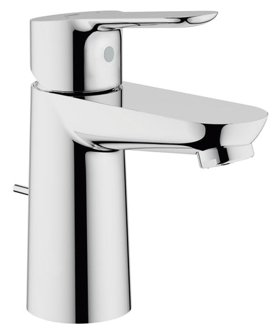 GROHE 23328000 | BauEdge Basin Mixer | S | Pop-Up Waste,Silver
