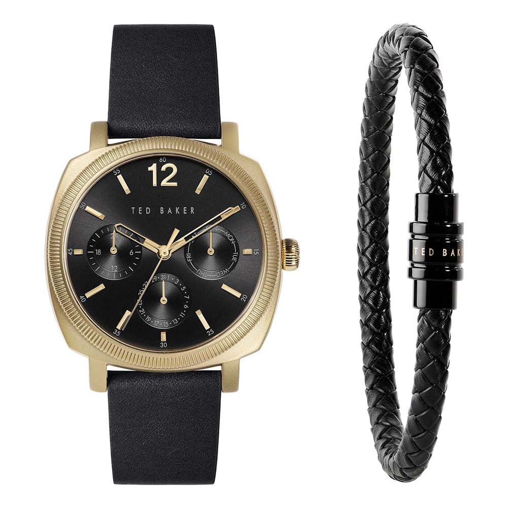 Ted Baker BKGFW2222 Mens Caine Urban Watch and Bracelet Gift Set